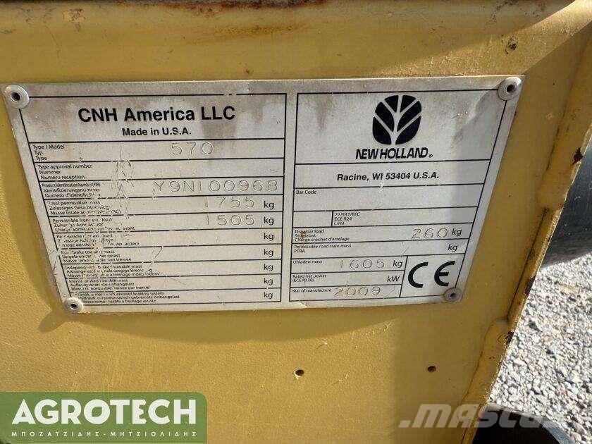 New Holland 570 Balirke (okrogle bale)