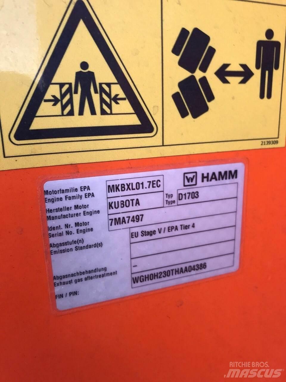 Hamm HD12VV Dvojni valjarji
