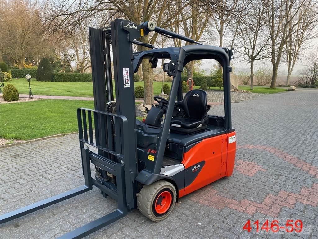 Linde E 20 L 02 Električni viličarji