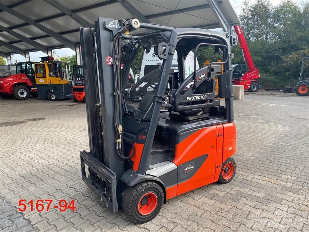 Linde E 20 PH 02 Električni viličarji