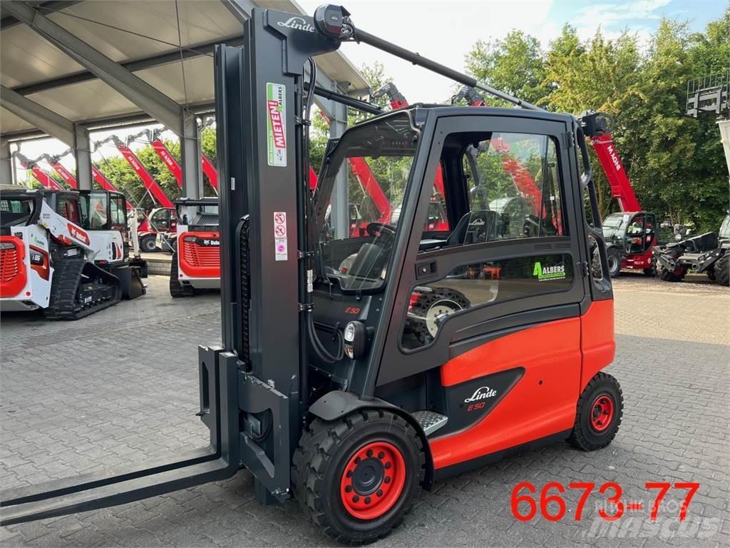 Linde E 50 HL Električni viličarji