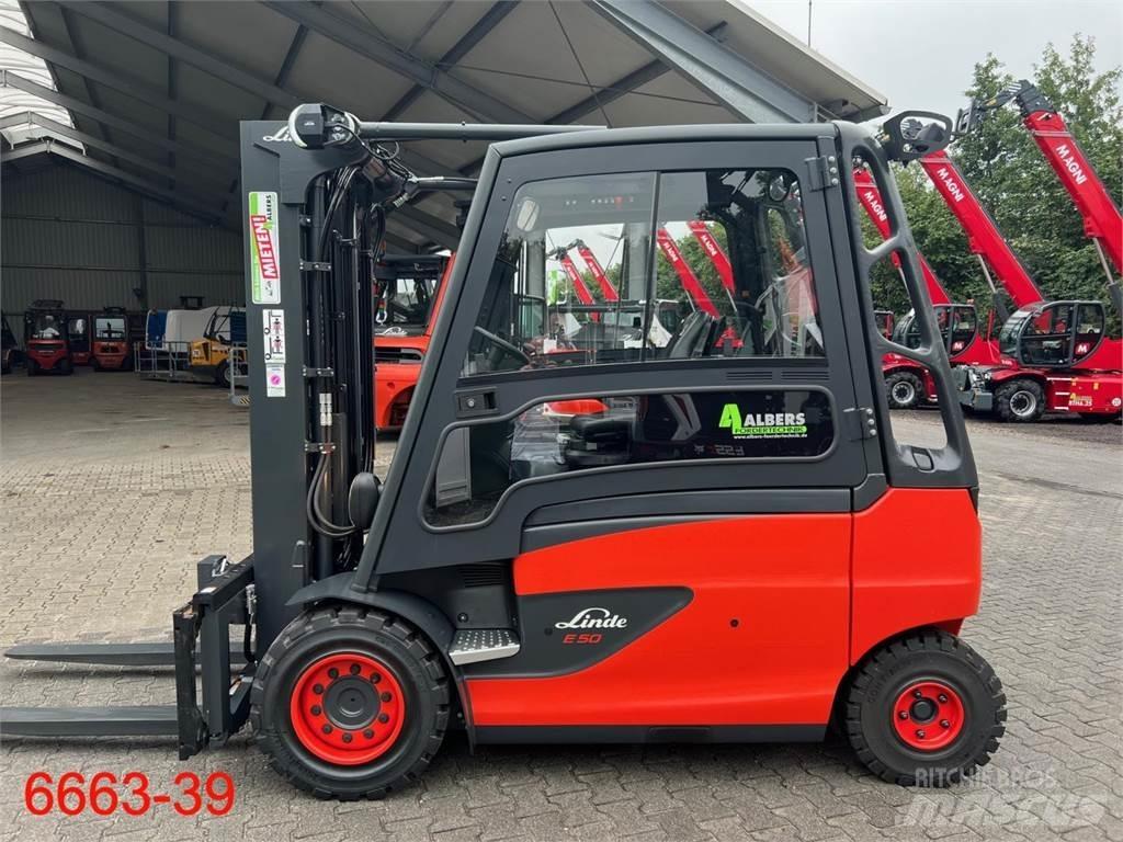 Linde E 50 HL 01 Električni viličarji