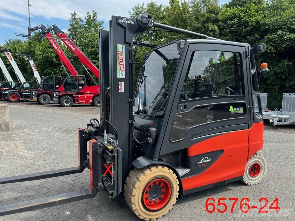 Linde E 50 HL 01 Električni viličarji
