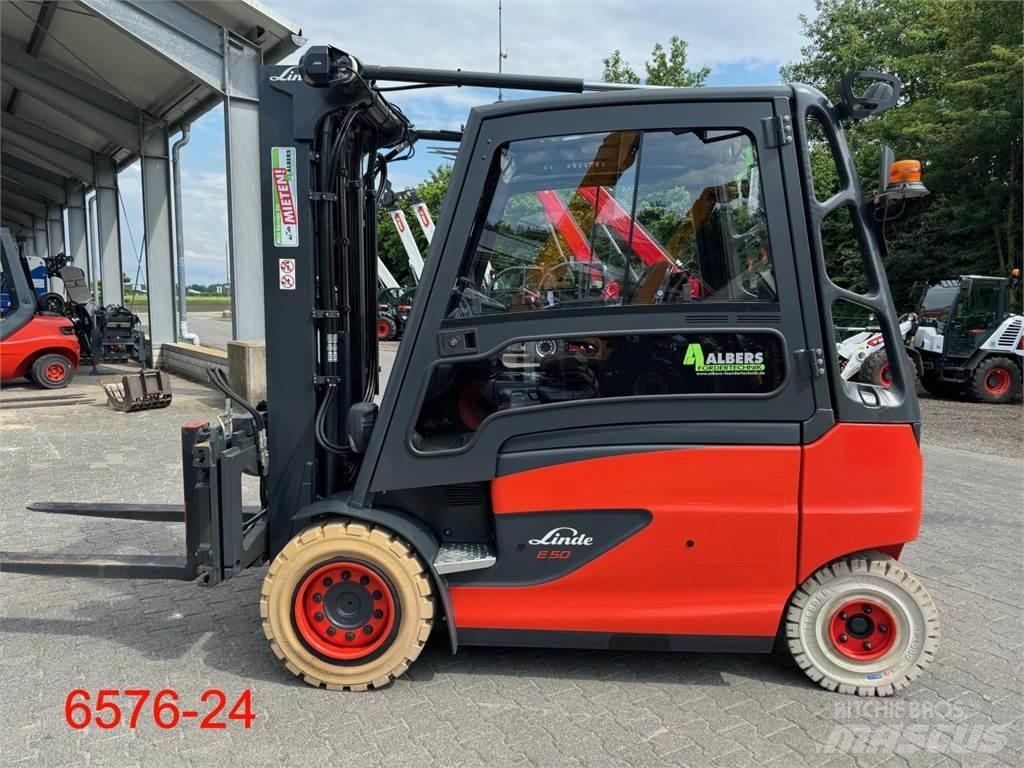 Linde E 50 HL 01 Električni viličarji
