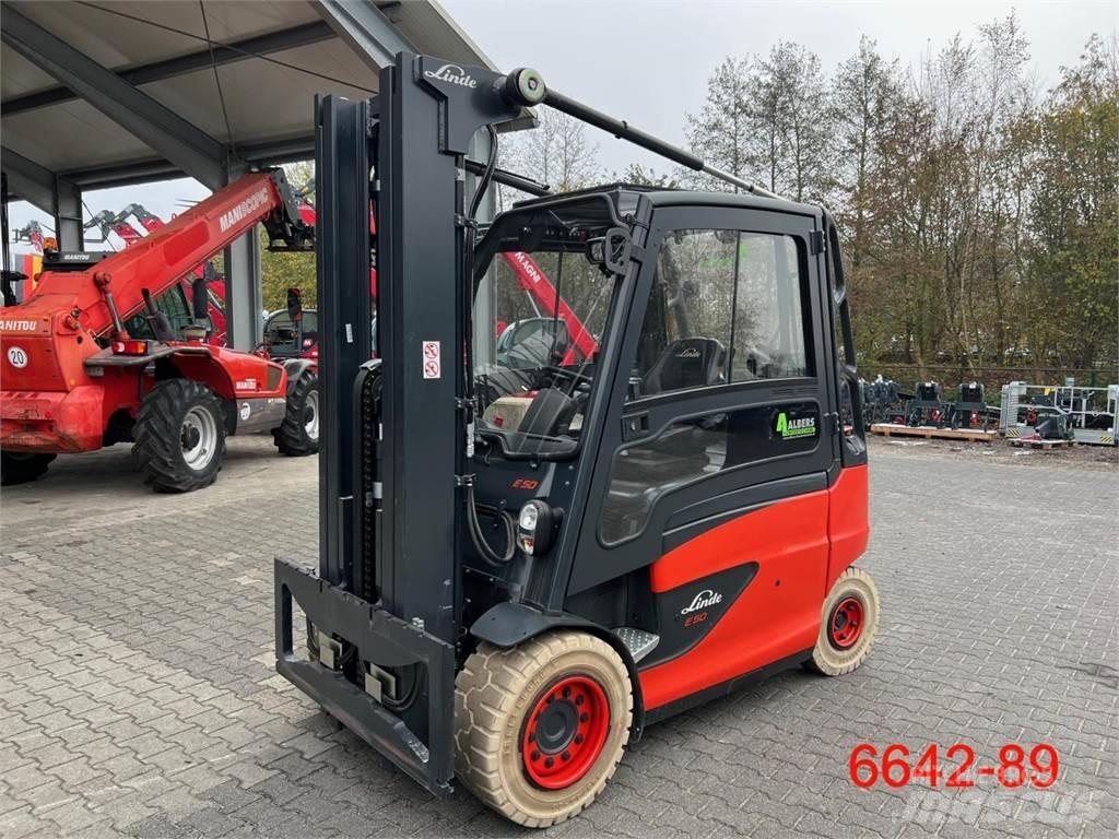 Linde E 50 HL 01 Električni viličarji