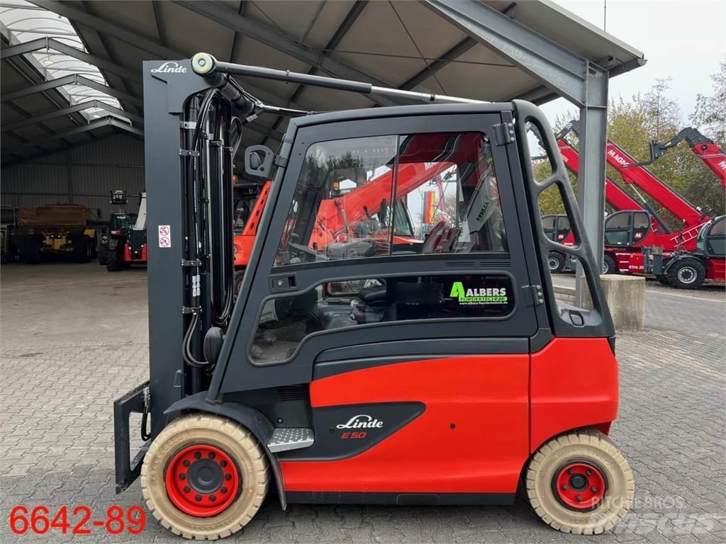 Linde E 50 HL 01 Električni viličarji