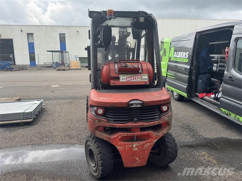 Linde H 35 T 01 Plinski viličarji