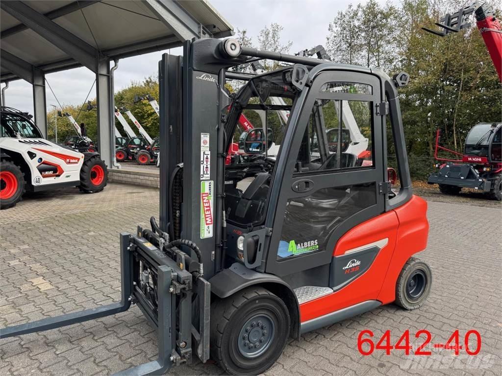 Linde H 35 T 01 Plinski viličarji
