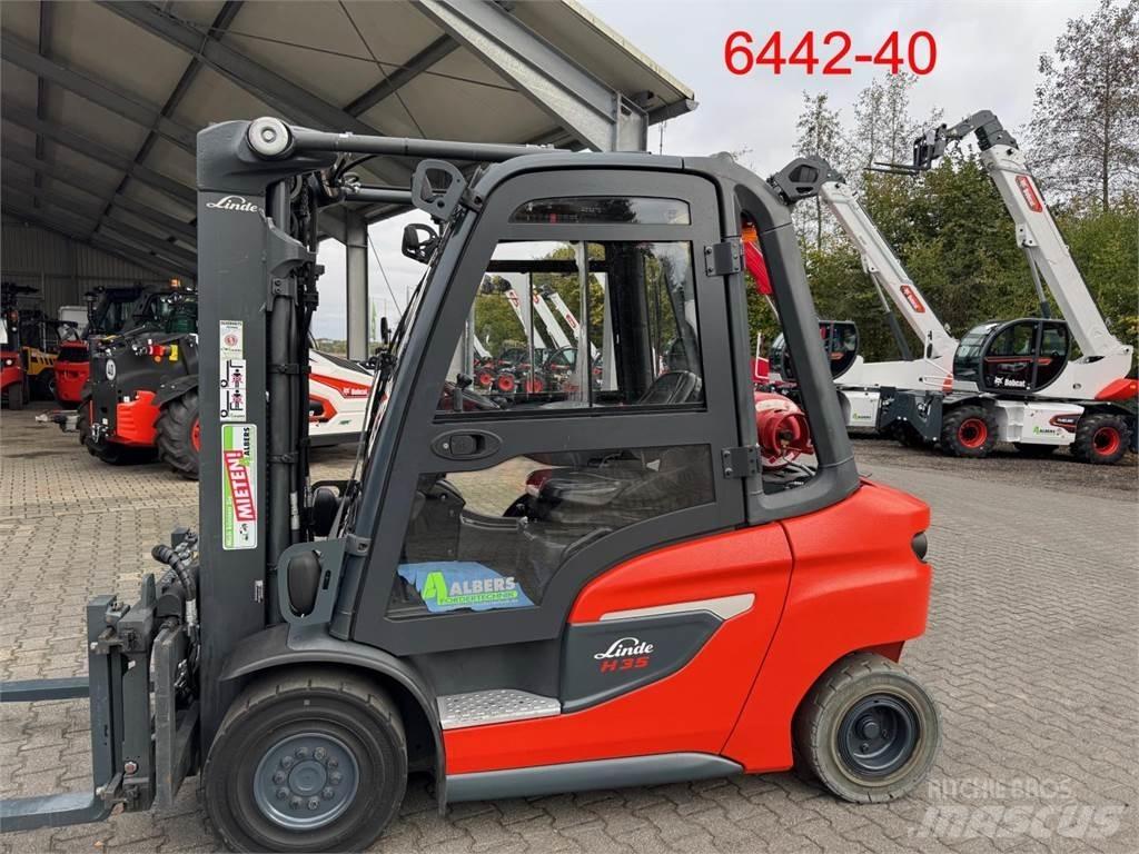 Linde H 35 T 01 Plinski viličarji