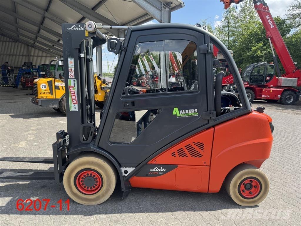 Linde H 35 T -02 Plinski viličarji