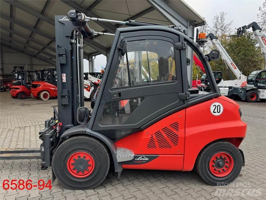 Linde H 50 D - 02 / 600 Dizelski viličarji