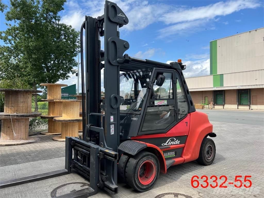 Linde H 80 D 02 900 Dizelski viličarji