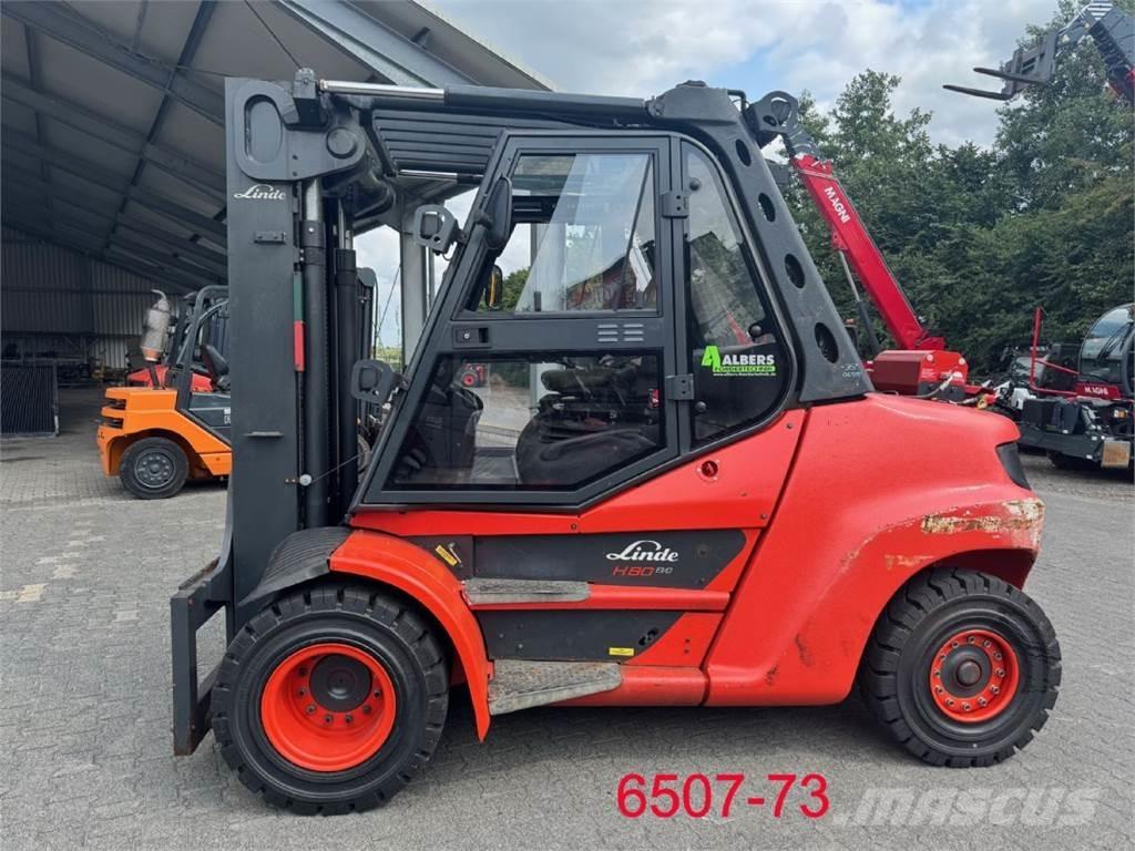 Linde H 80 D 03 / 900 Dizelski viličarji