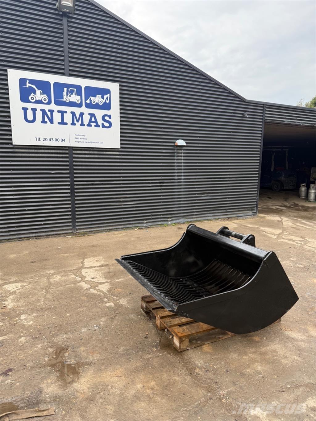  1200mm bred Presejalne žlice