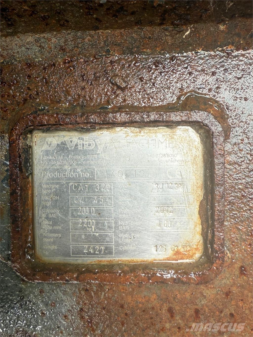  2200mm Žlice