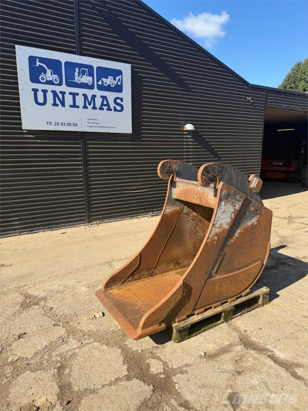  800mm CW40 skovl Žlice