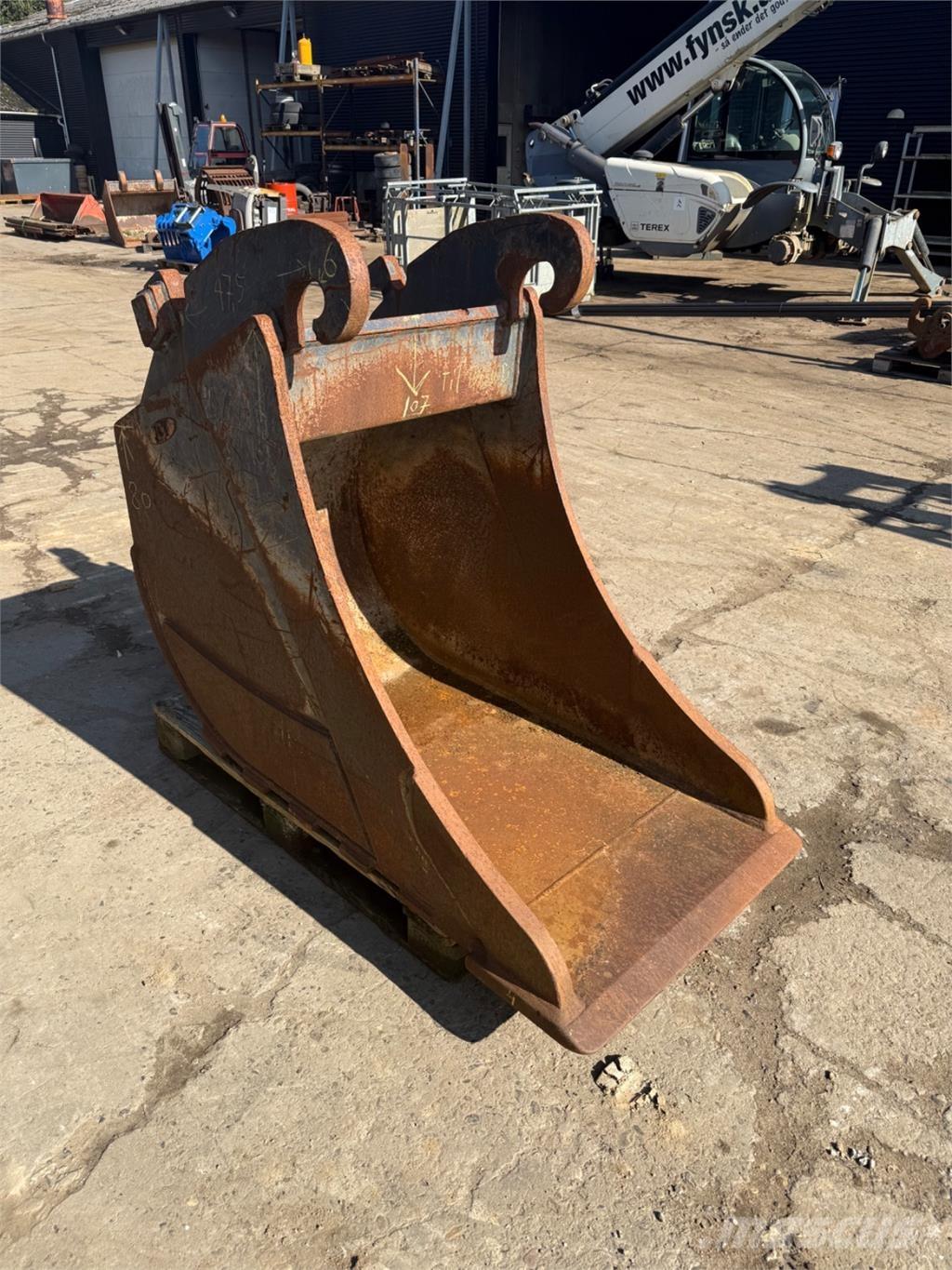  800mm CW40 skovl Žlice