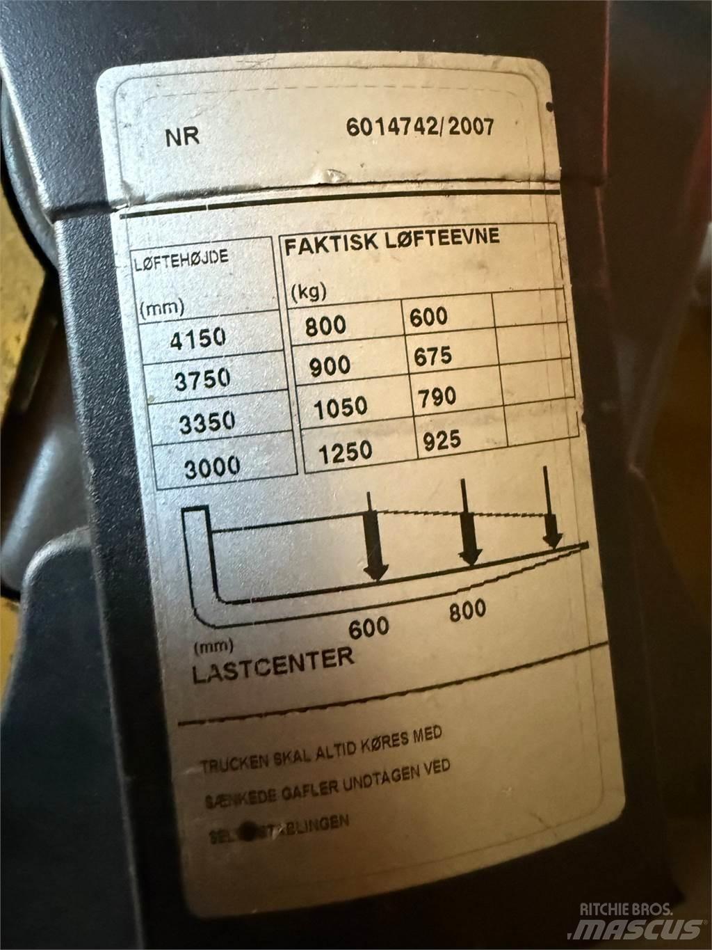 BT SPE125 Ročni paletni viličarji