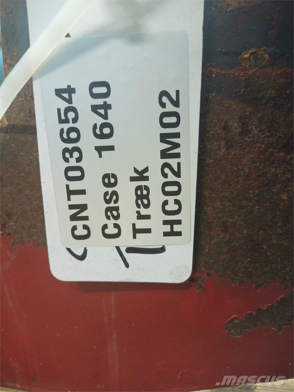 CASE 1640 Dodatna oprema za kombajne