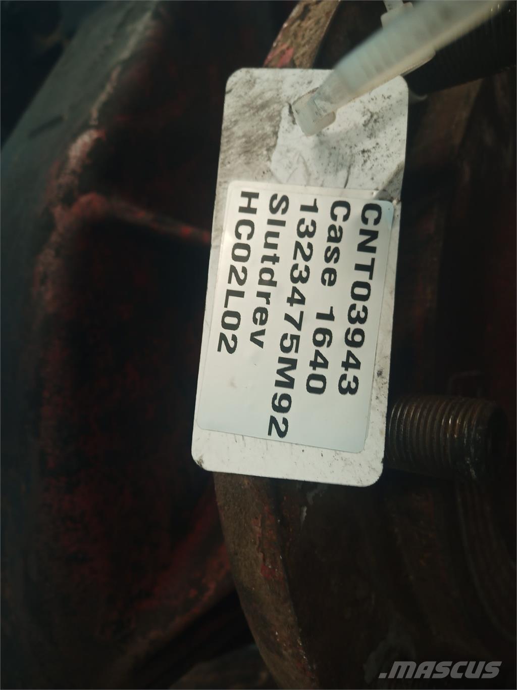 CASE 1640 Dodatna oprema za kombajne