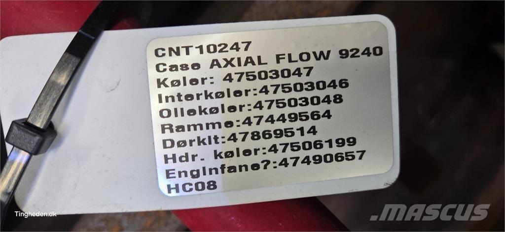 CASE 9240 Radiatorji