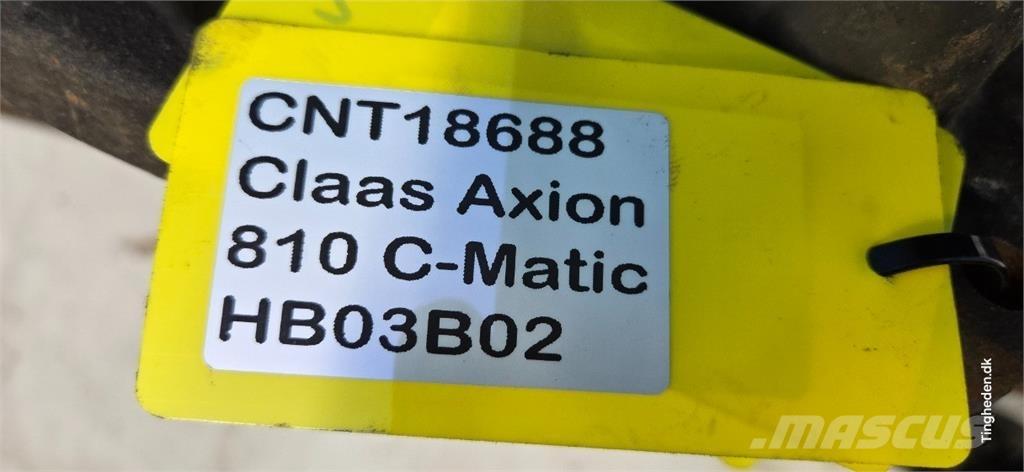 CLAAS Axion 810 Menjalnik