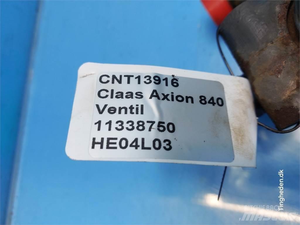 CLAAS Axion 840 Hidravlika
