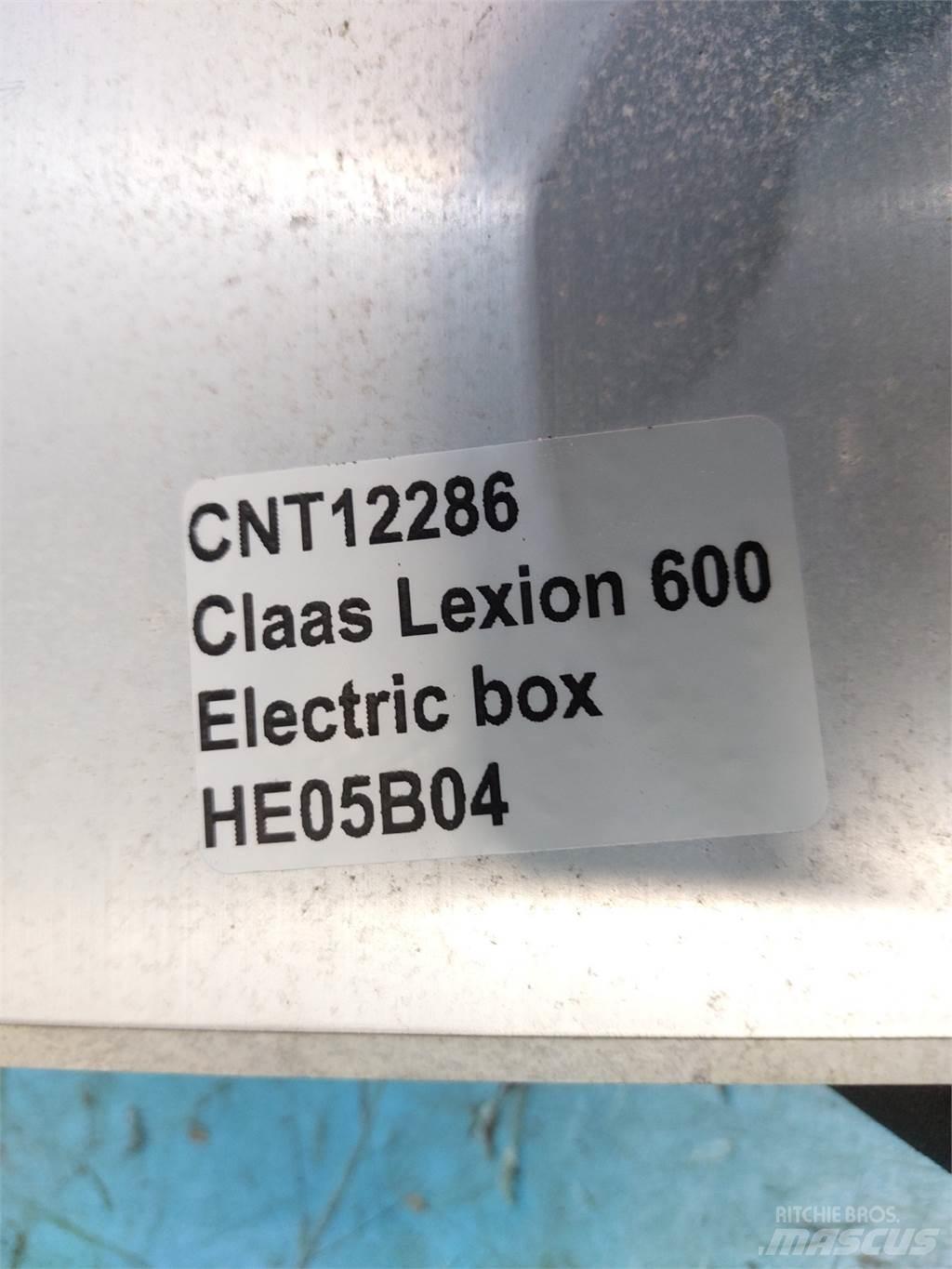 CLAAS Lexion 600 Elektronika