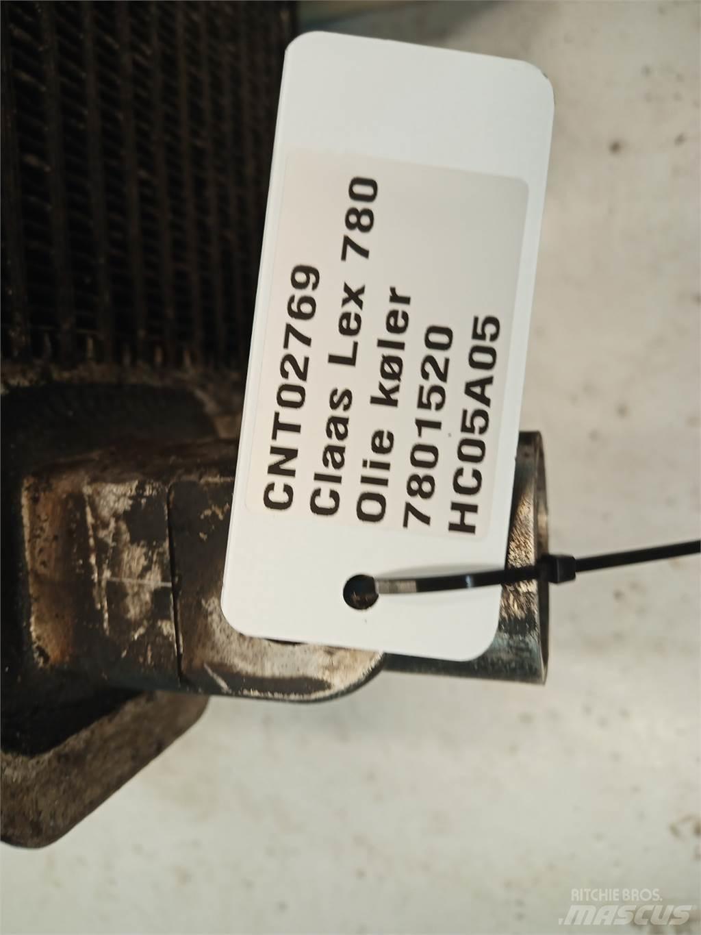 CLAAS Lexion 780 Radiatorji