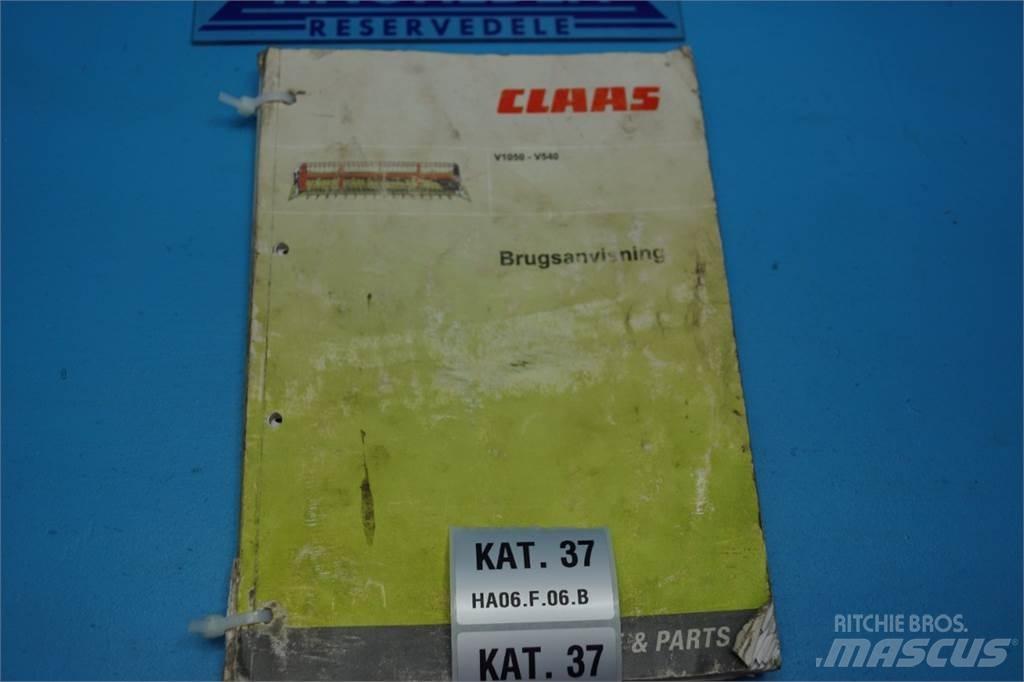 CLAAS V1050 Drugi kmetijski stroji