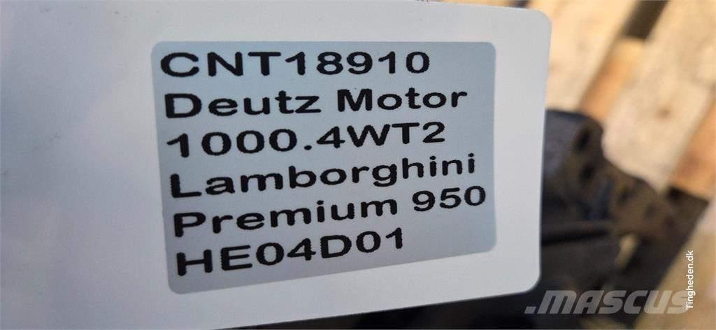 Deutz 1000.4WT2 Motorji