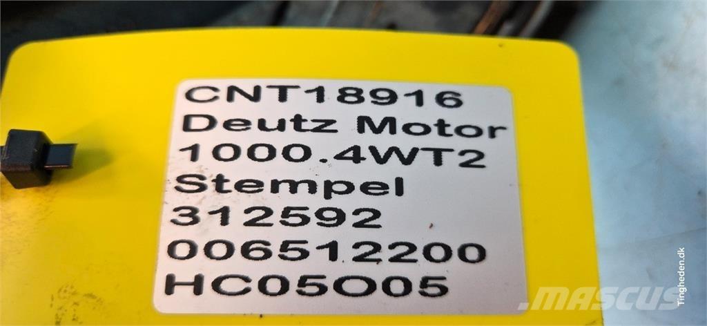 Deutz 1000.4WT2 Motorji
