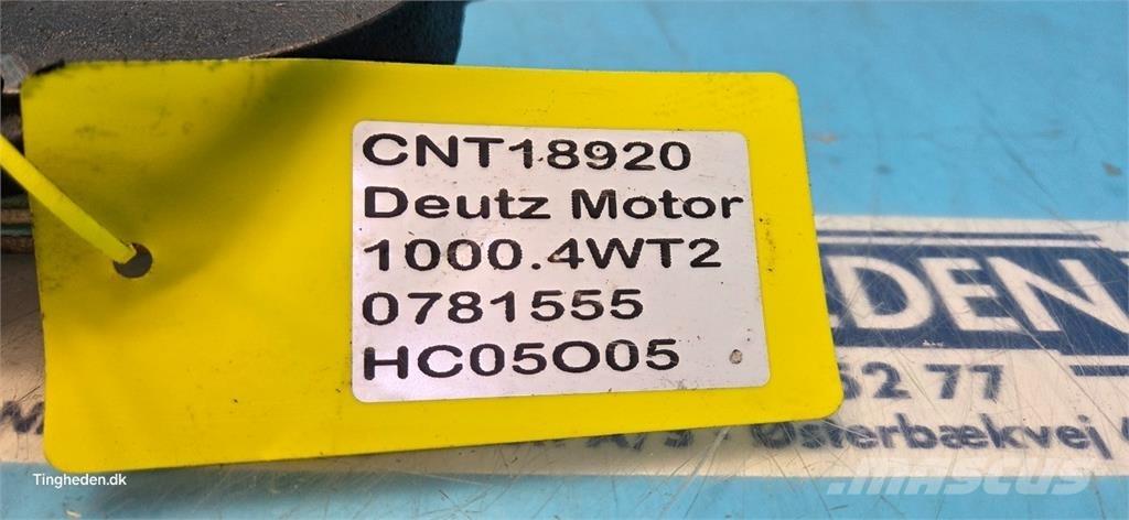 Deutz 1000.4WT2 Motorji
