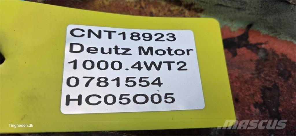 Deutz 1000.4WT2 Motorji