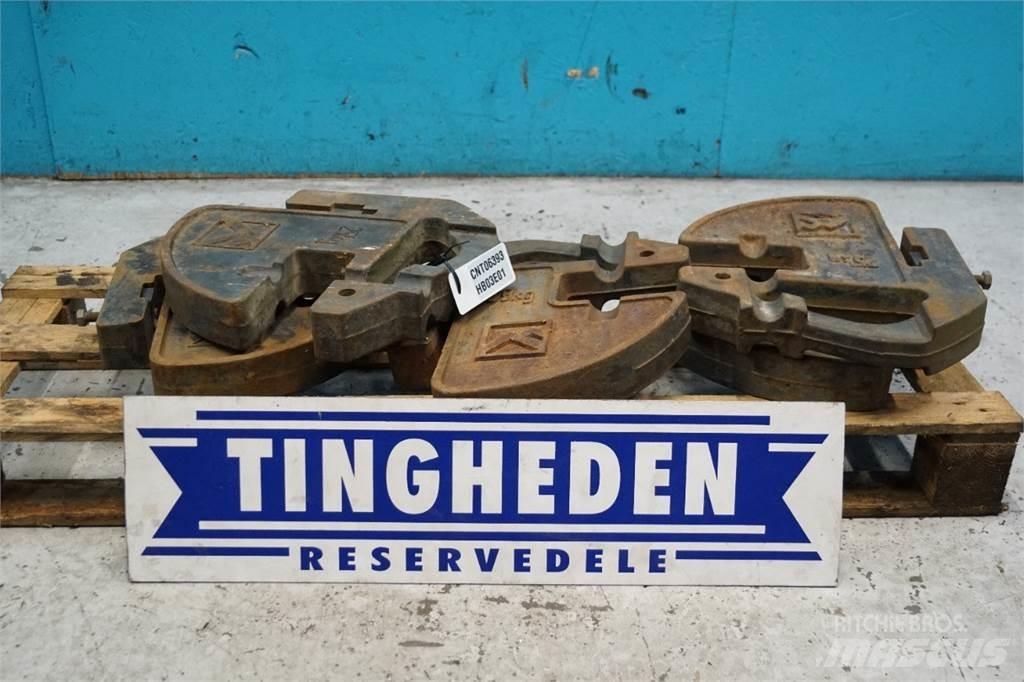  Frontvægt 25Kg Sprednje uteži