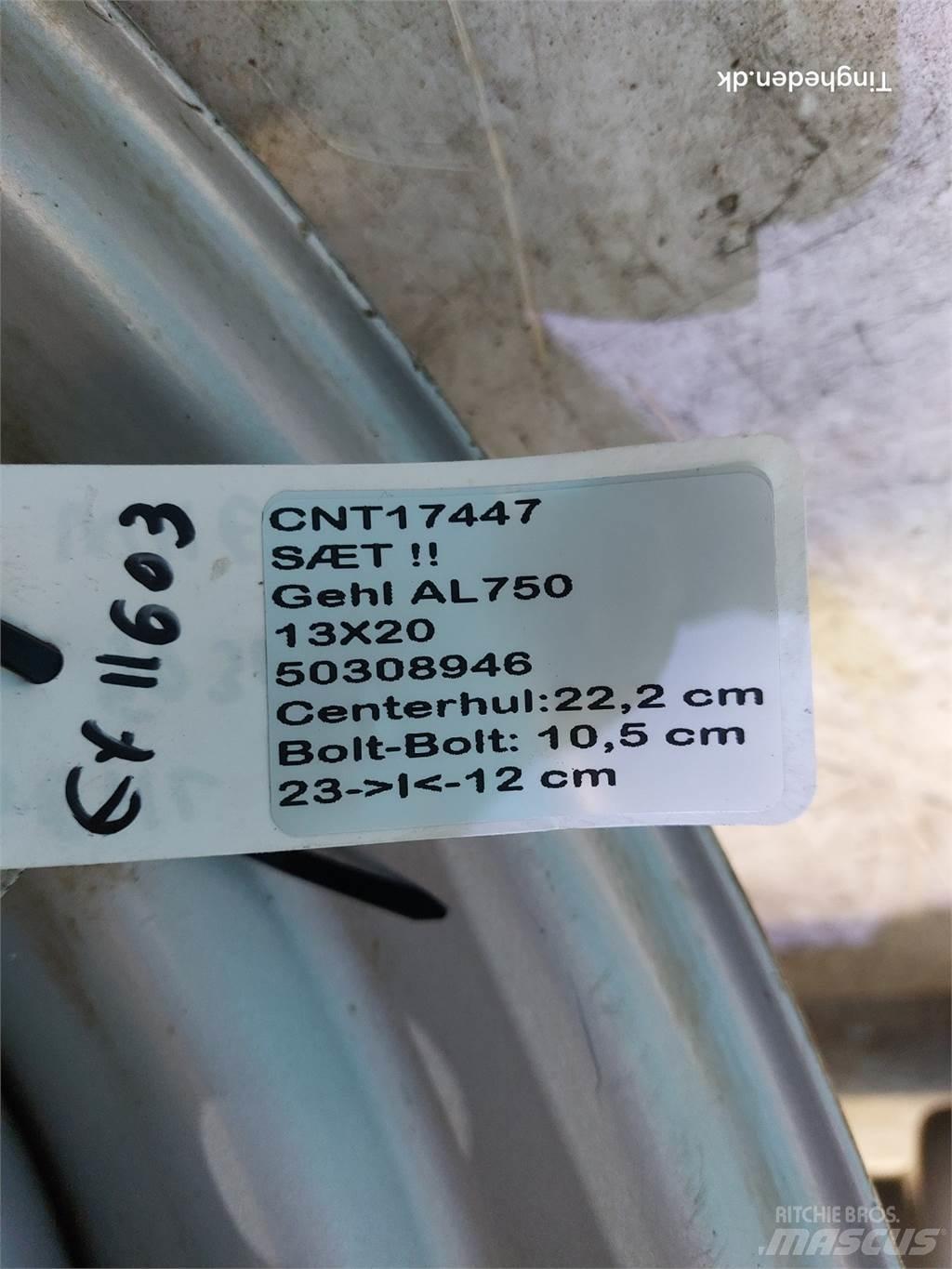 Gehl 20 13x20 Gume, kolesa in platišča