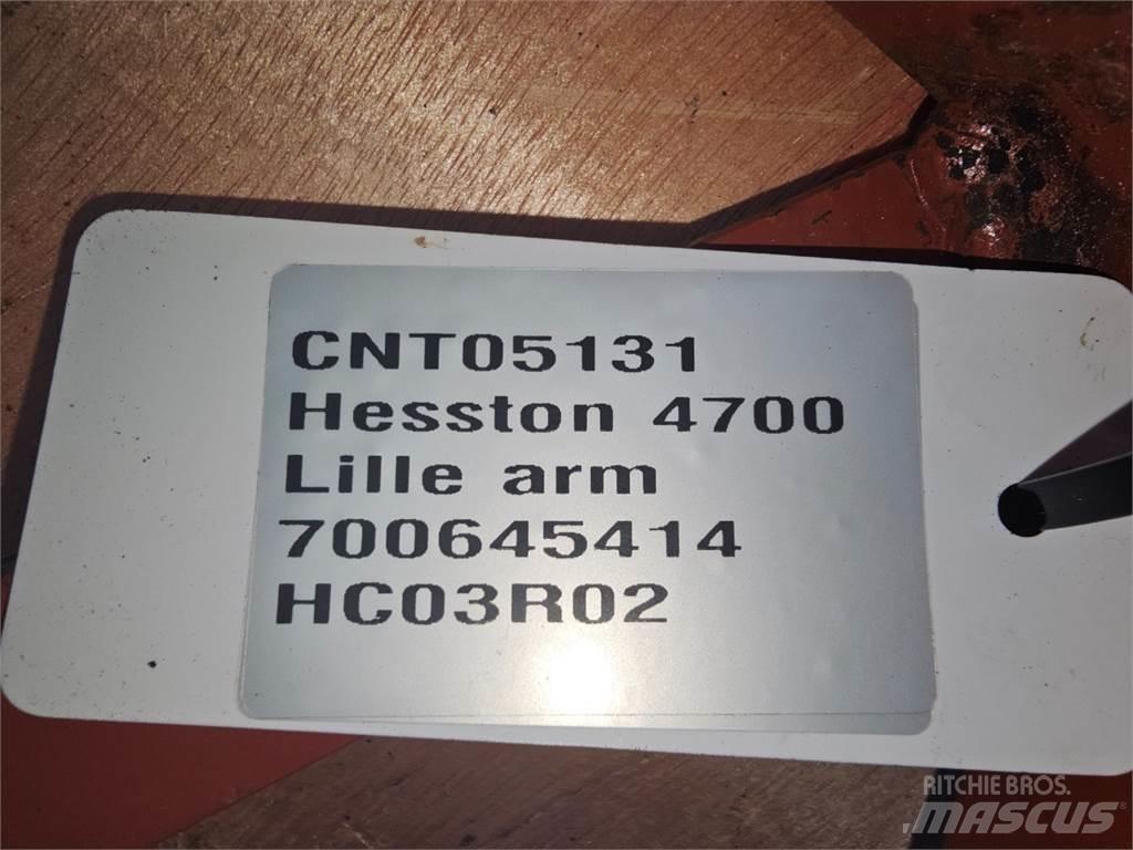 Hesston 4700 Druga oprema za žetev krme