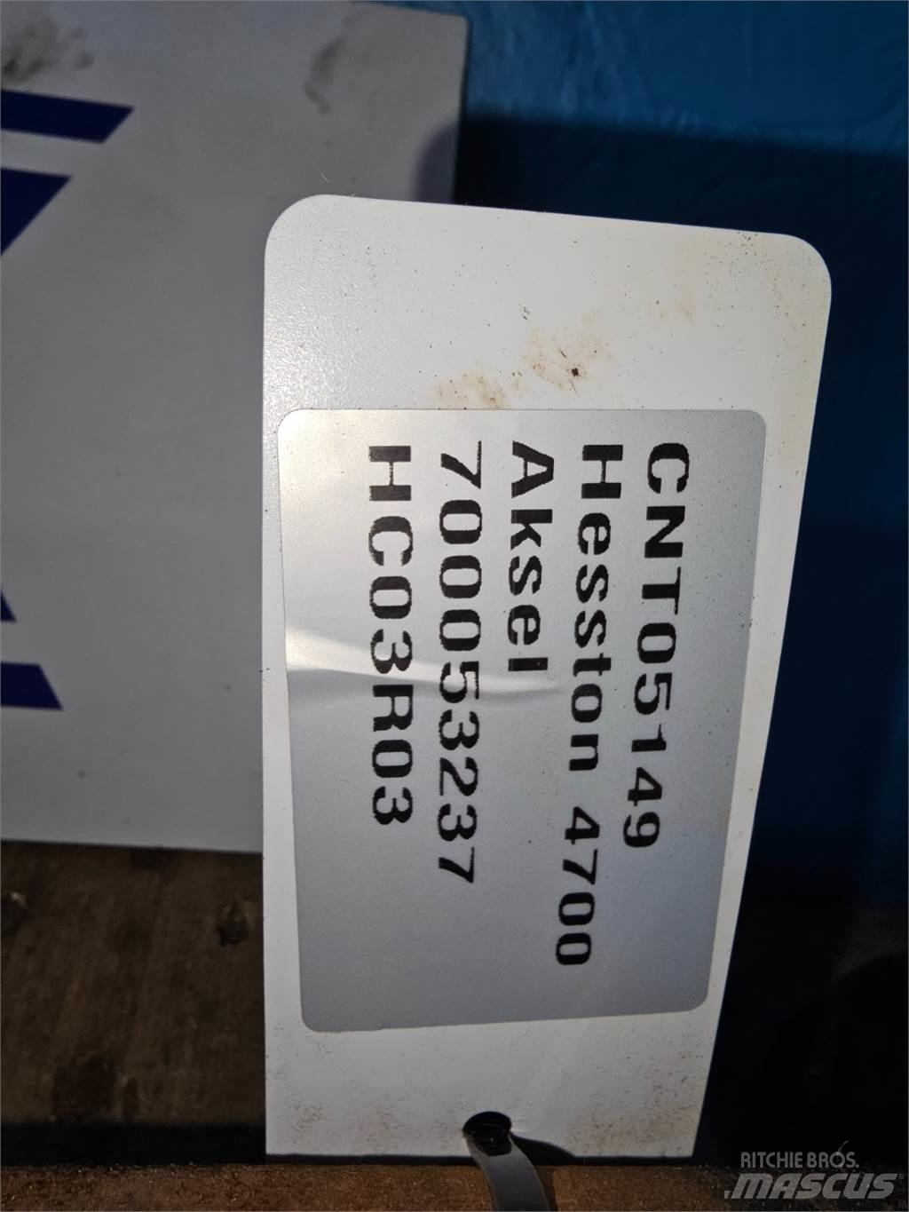 Hesston 4700 Druga oprema za žetev krme