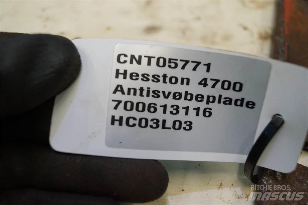 Hesston 4700 Druga oprema za žetev krme