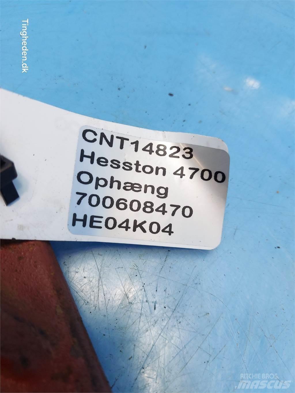 Hesston 4700 Druga oprema za žetev krme