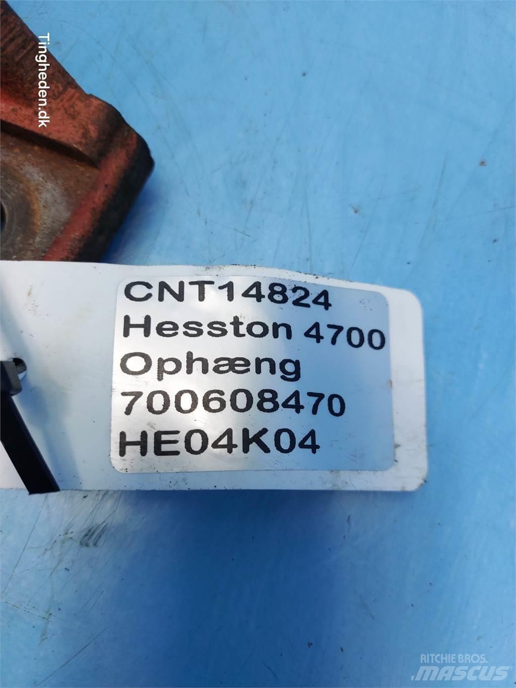 Hesston 4700 Druga oprema za žetev krme