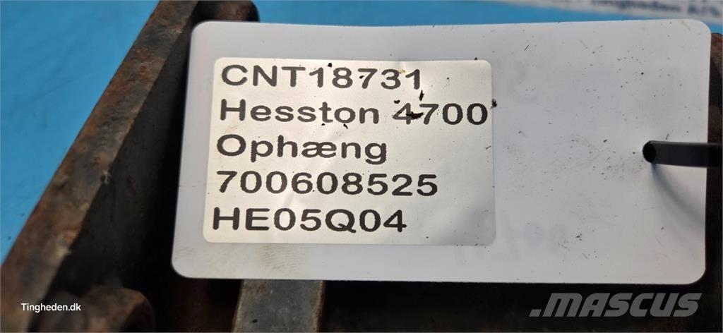 Hesston 4700 Druga oprema za žetev krme