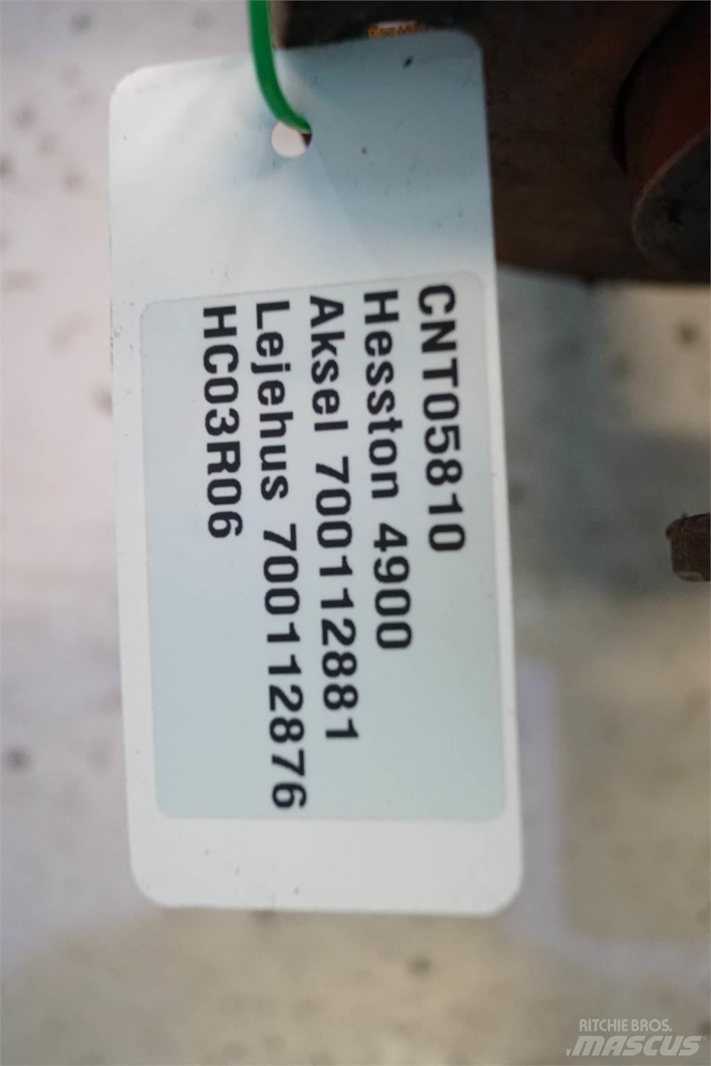 Hesston 4900 Druga oprema za žetev krme