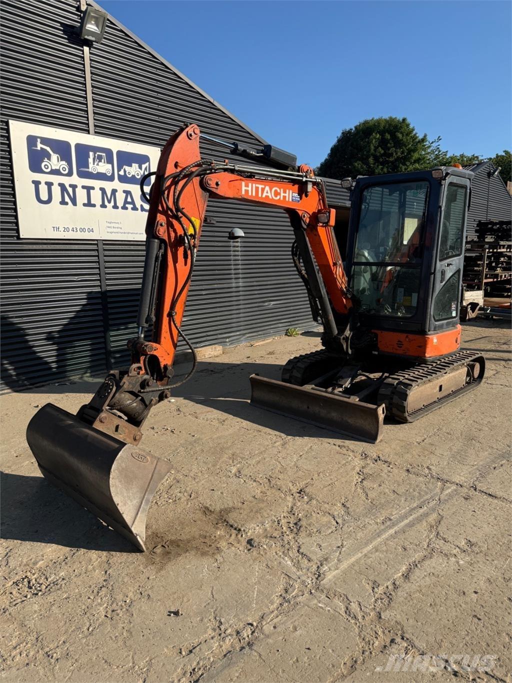 Hitachi ZX33 Mini bagri <7t