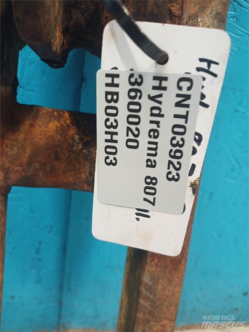 Hydrema 807 Nakladalne žlice