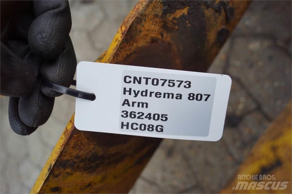 Hydrema 807 Boom in dipper roke