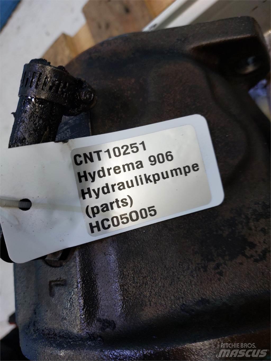 Hydrema 906B Hidravlika