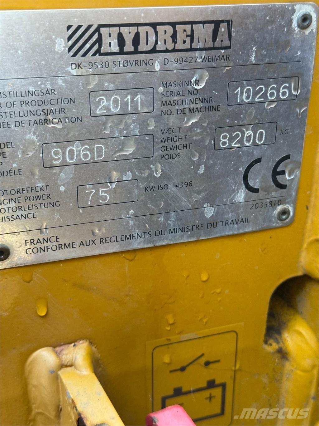 Hydrema 906D Rovokopači