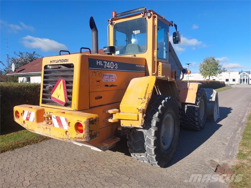 Hyundai HL740-3 Kolesni nakladalci