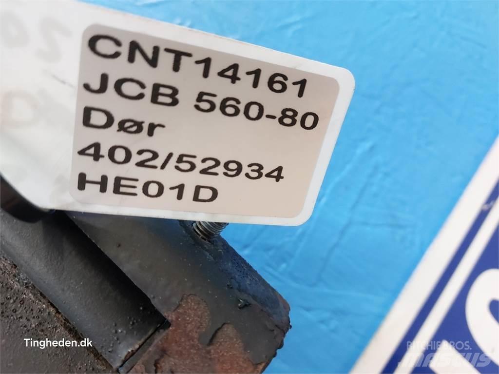 JCB 560-80 Kabine in notranjost